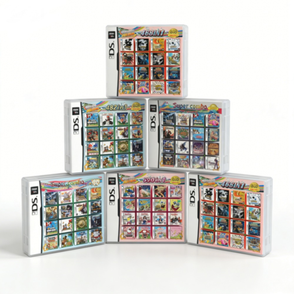 Gaming Accessories Retro - •Kartrid Multi-Game Bertema Pokemon Untuk DS/3DS/NDSL/2DS