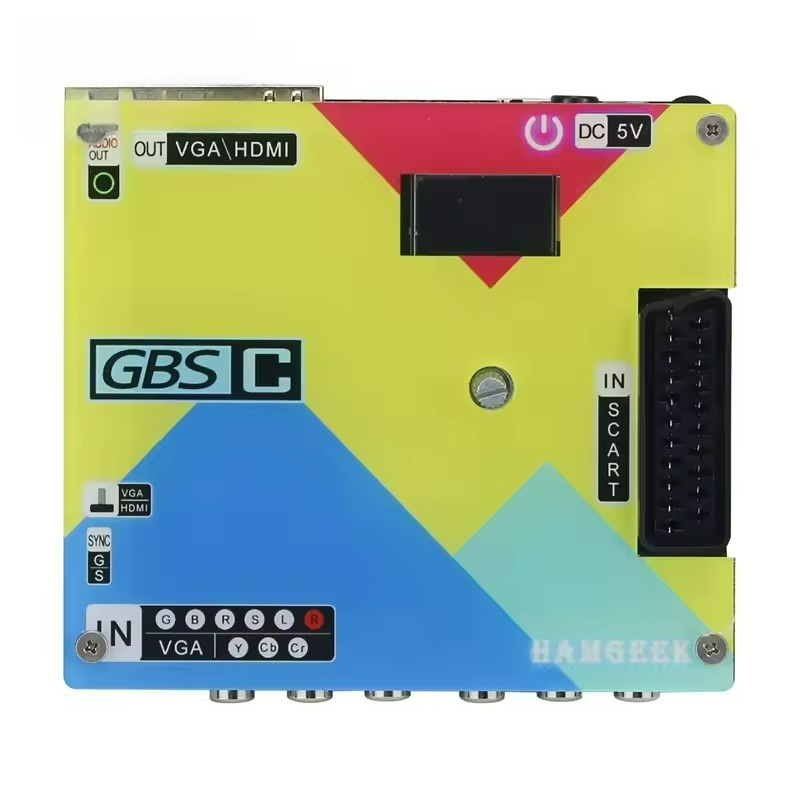 Gaming Accessories Retro - Konverter Sinyal Game Retro HamGeek GBSC