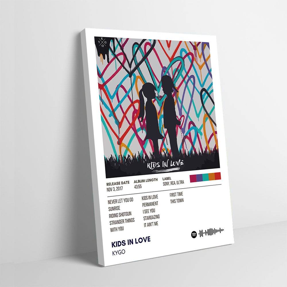 Gaming Accessories Wall - Kygo Kids in Love Poster Cetak