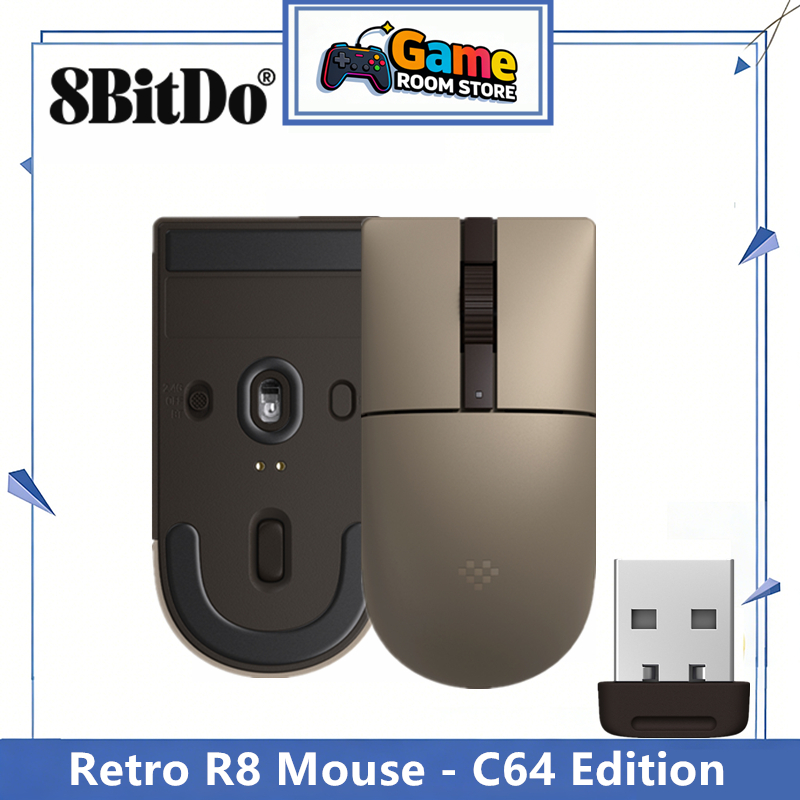 Gaming Accessories Retro - Mouse Gaming 8BitDo Retro R8 -