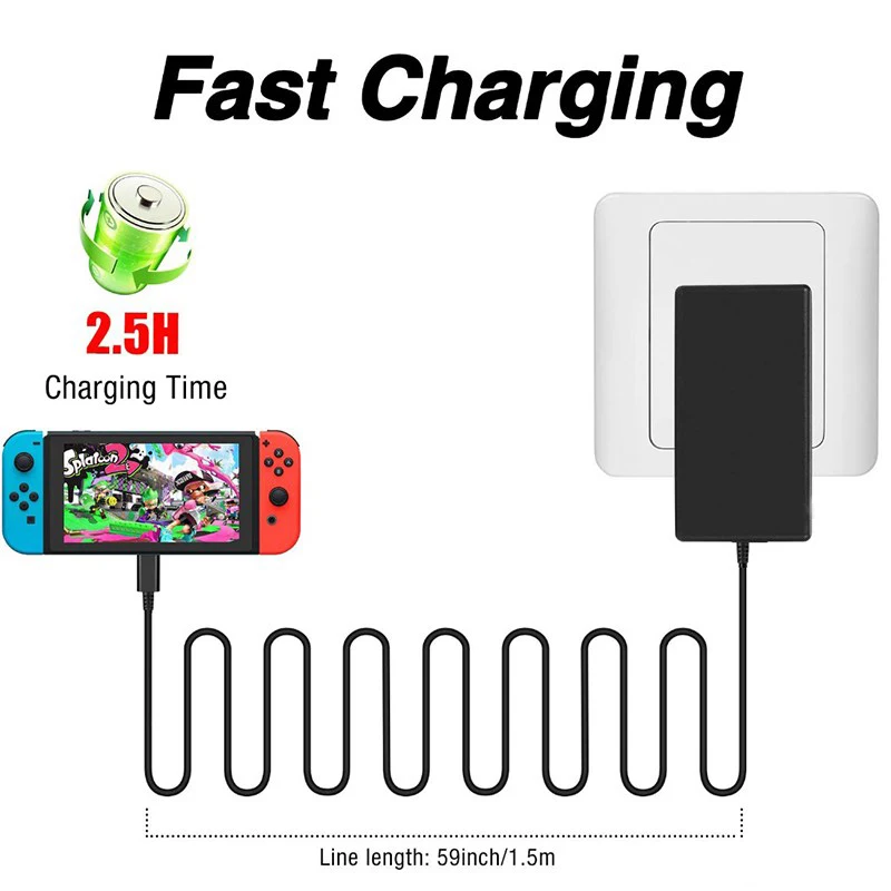 Gaming Accessories Wall - Adaptor Colokan EU US UK untuk