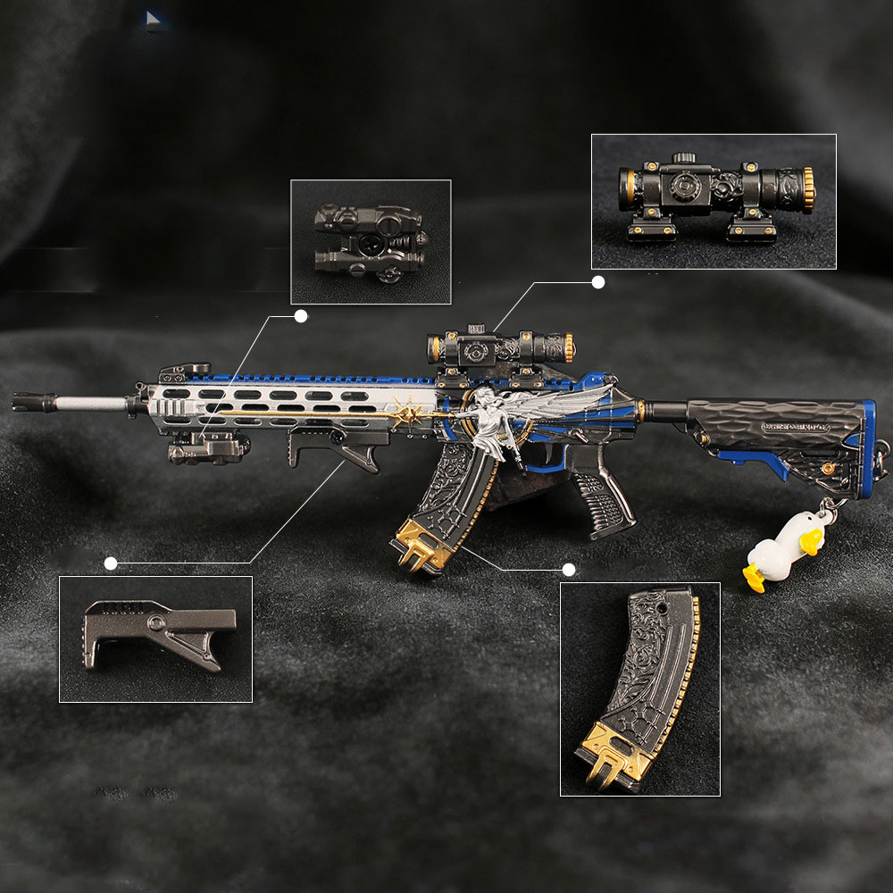 Gaming Accessories Kids - Pistol Mainan Lepas Pasang 22cm, Gantungan