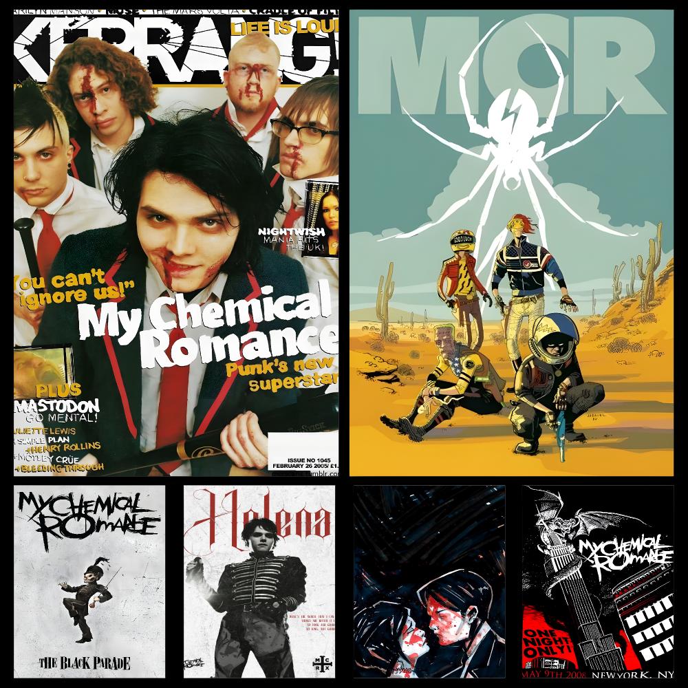 Poster Musik My Chemical Roman - Gaming Accessories Wall ulasan dan harga