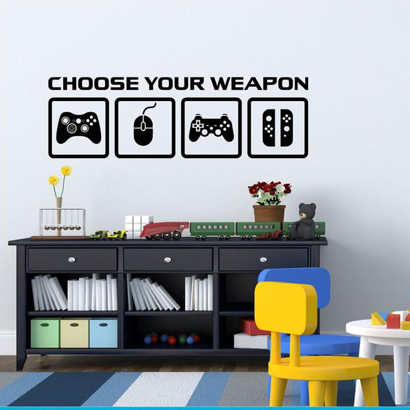 Stiker Dinding Dekorasi Video  - Gaming Accessories Wall ulasan dan harga