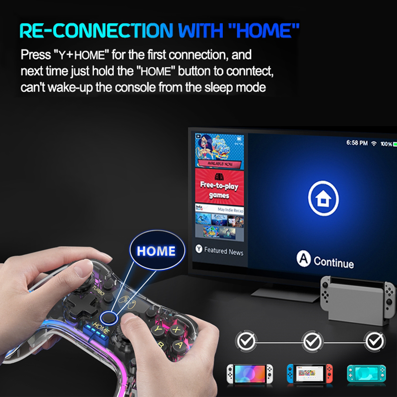 Pengontrol Game Retro RGB Nirk - Gaming Accessories Retro ulasan dan harga