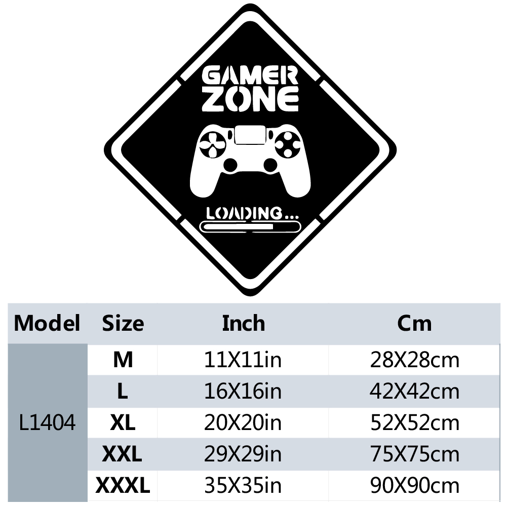 Stiker vinil dinding zona Game - Gaming Accessories Bedroom ulasan dan harga