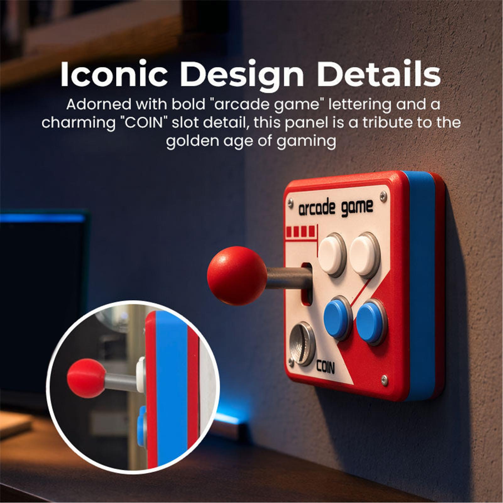 Penutup Sakelar Lampu Game Ret - Gaming Accessories Wall ulasan dan harga
