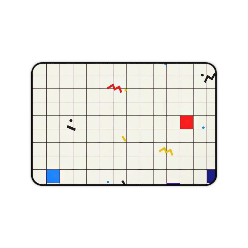 Alas Meja Mouse Pad Geometris  - Gaming Accessories Retro ulasan dan harga
