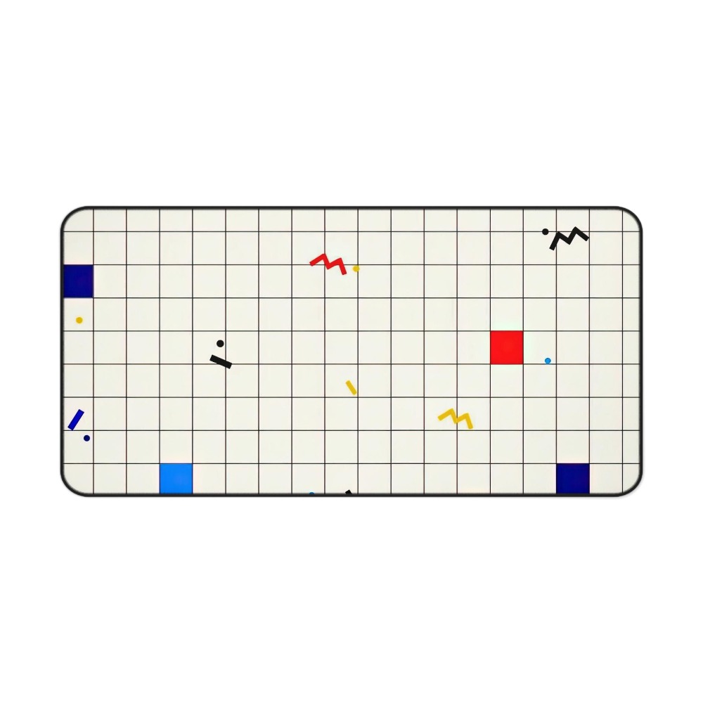 Alas Meja Mouse Pad Geometris  - Gaming Accessories Retro ulasan dan harga