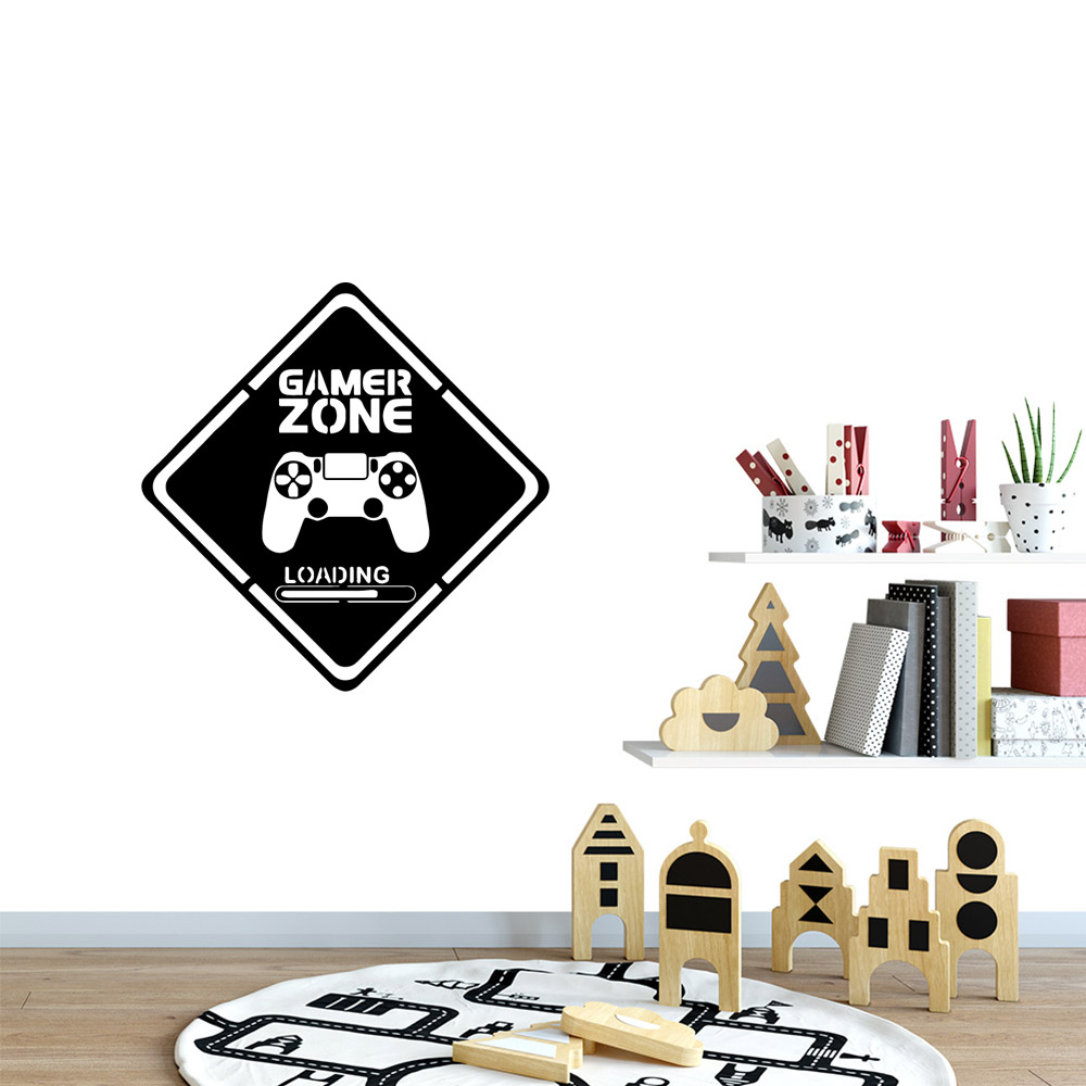 1 buah Gamer stiker seni dindi - Gaming Accessories Bedroom ulasan dan harga